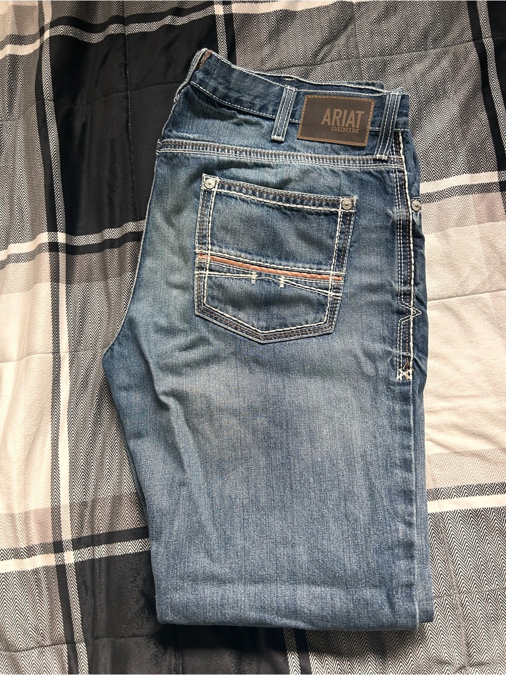 38x36 - Ariat M4 Bootcut Low Rise Jeans
